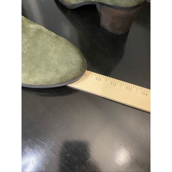 9 1/2, Rockport Cobb Hill ankle boots in green suede. Purchased but never worn. - Picture 11 of 12